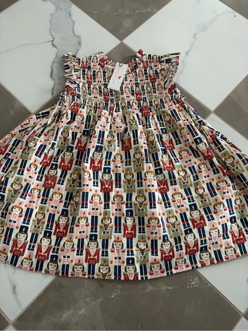 Pink Chicken Nutcracker Dress